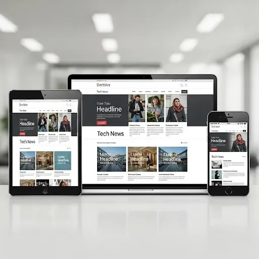 Responsive Design Mockup
